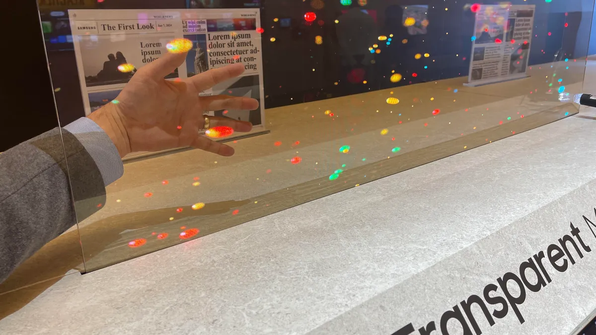 Samsung Unveils Revolutionary Micro LED Display for Transparent Screens